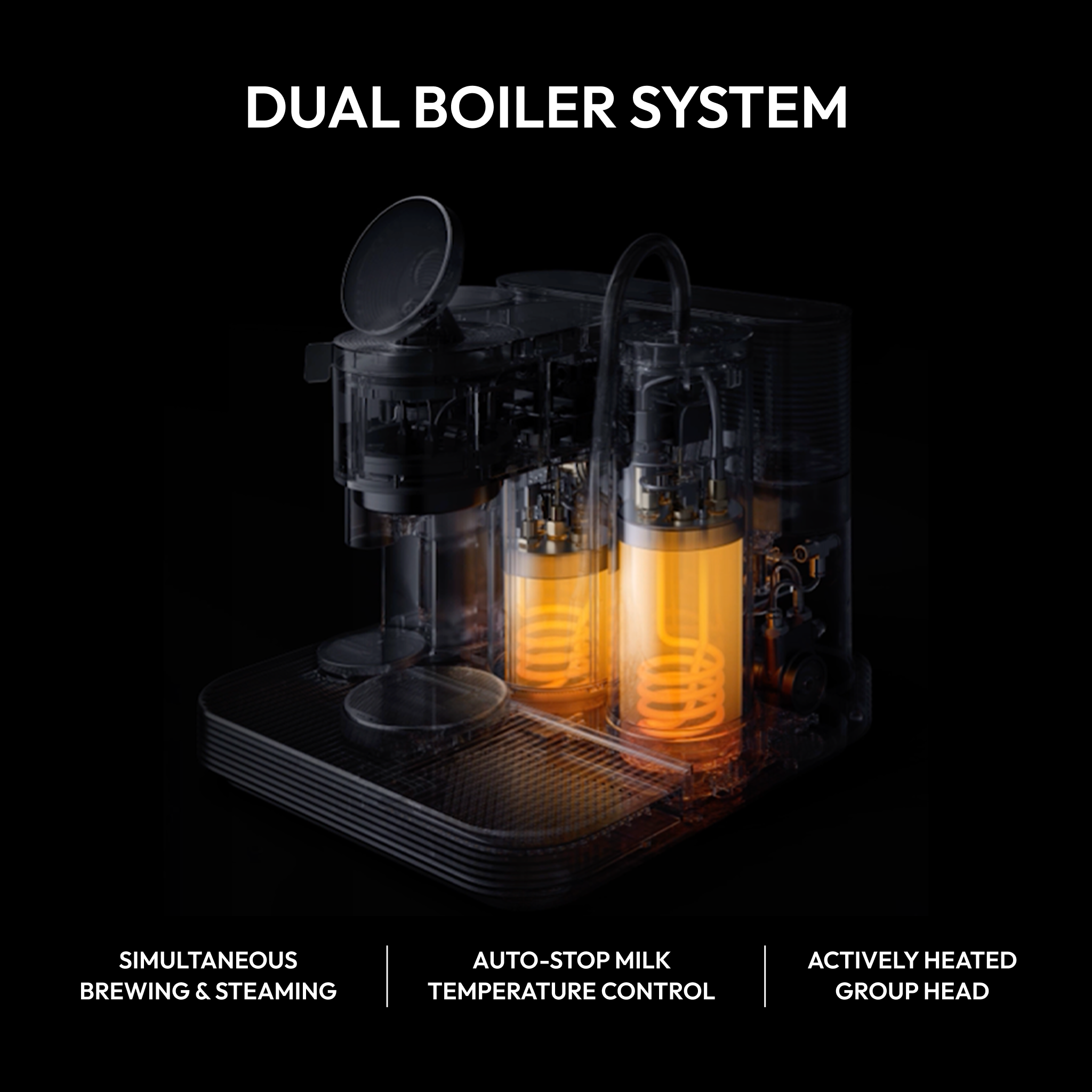 Meraki dual boiler system illustration